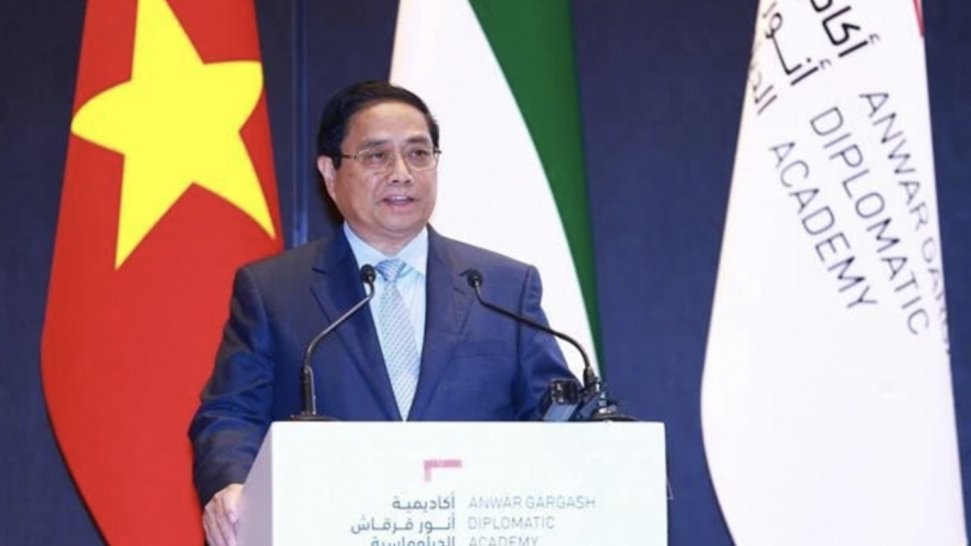 PM delivers policy speech at Anwar Gargash Diplomatic Academy